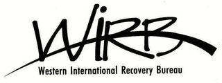WIRB WESTERN INTERNATIONAL RECOVERY BUREAU Trademark Image