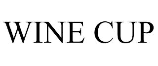 WINE CUP Trademark Image