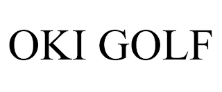 OKI GOLF Trademark Image
