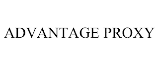 ADVANTAGE PROXY Trademark Image