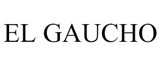 EL GAUCHO Trademark Image