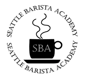 SBA SEATTLE BARISTA ACADEMY Trademark Image