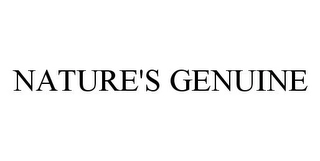 NATURE'S GENUINE Trademark Image