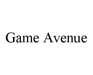 GAME AVENUE Trademark Image