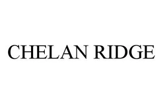 CHELAN RIDGE Trademark Image