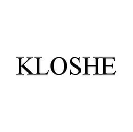 KLOSHE Trademark Image