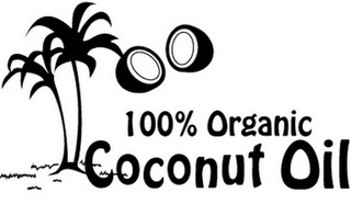 100% ORGANIC COCONUT OIL Trademark Image