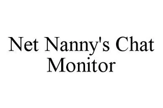 NET NANNY'S CHAT MONITOR Trademark Image