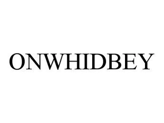 ONWHIDBEY Trademark Image
