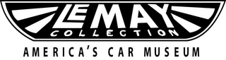 LEMAY COLLECTION AMERICA'S CAR MUSEUM Trademark Image