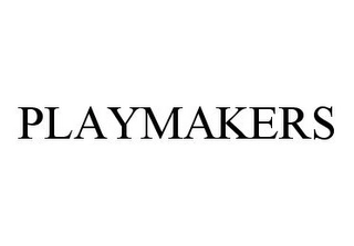 PLAYMAKERS Trademark Image