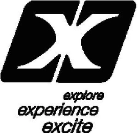 EX3 EXPLORE EXPERIENCE EXCITE Trademark Image