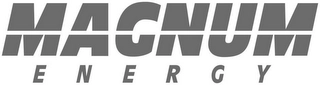 MAGNUM ENERGY Trademark Image