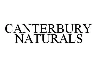 CANTERBURY NATURALS Trademark Image