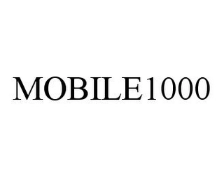 MOBILE1000 Trademark Image