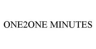 ONE2ONE MINUTES Trademark Image