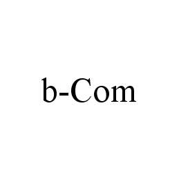 B-COM Trademark Image