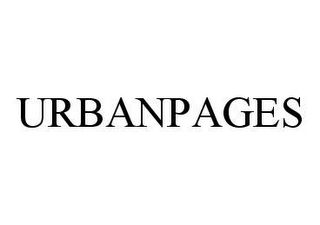 URBANPAGES Trademark Image