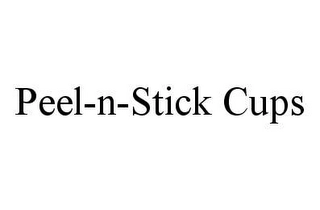 PEEL-N-STICK CUPS Trademark Image