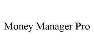 MONEY MANAGER PRO Trademark Image