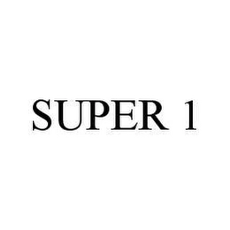 SUPER 1 Trademark Image