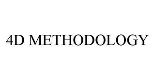 4D METHODOLOGY Trademark Image