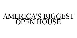 AMERICA'S BIGGEST OPEN HOUSE Trademark Image
