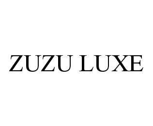 ZUZU LUXE Trademark Image