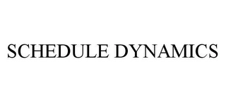SCHEDULE DYNAMICS Trademark Image