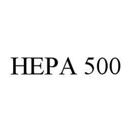 HEPA 500 Trademark Image
