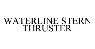 WATERLINE STERN THRUSTER Trademark Image