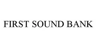 FIRST SOUND BANK Trademark Image