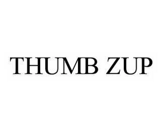 THUMB ZUP Trademark Image