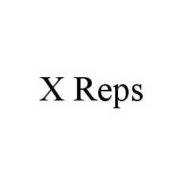 X REPS Trademark Image