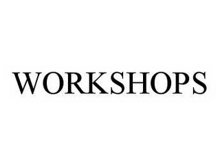 WORKSHOPS Trademark Image