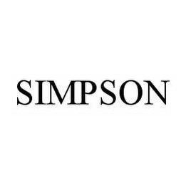 SIMPSON Trademark Image