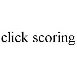 CLICK SCORING Trademark Image