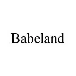 BABELAND Trademark Image