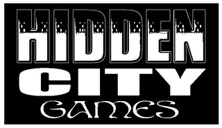 HIDDEN CITY GAMES Trademark Image