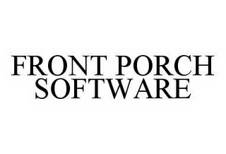 FRONT PORCH SOFTWARE Trademark Image