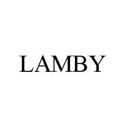 LAMBY Trademark Image