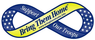 SUPPORT OUR TROOPS BRING THEM HOME Trademark Image
