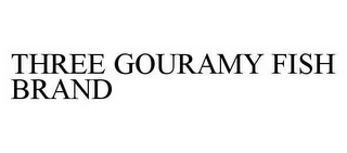 THREE GOURAMY FISH BRAND Trademark Image