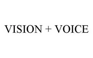 VISION + VOICE Trademark Image