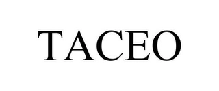 TACEO Trademark Image
