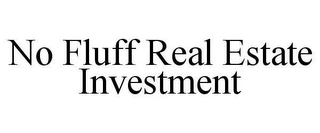 NO FLUFF REAL ESTATE INVESTMENT Trademark Image