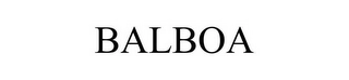 BALBOA Trademark Image