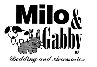MILO & GABBY BEDDING AND ACCESSORIES Trademark Image