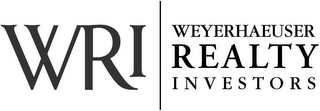 WRI WEYERHAEUSER REALTY INVESTORS Trademark Image