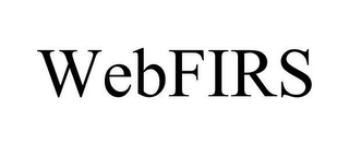 WEBFIRS Trademark Image